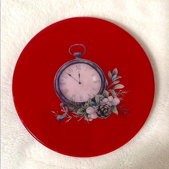 6) COASTERS- Red Set of 6 w/holder
Acrylic and resin top! Handmade - Picture 5 of 10
